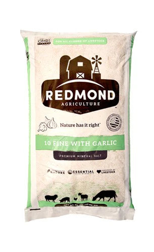 Redmond Garlic Salt (10 Fine) (50lb Bag)