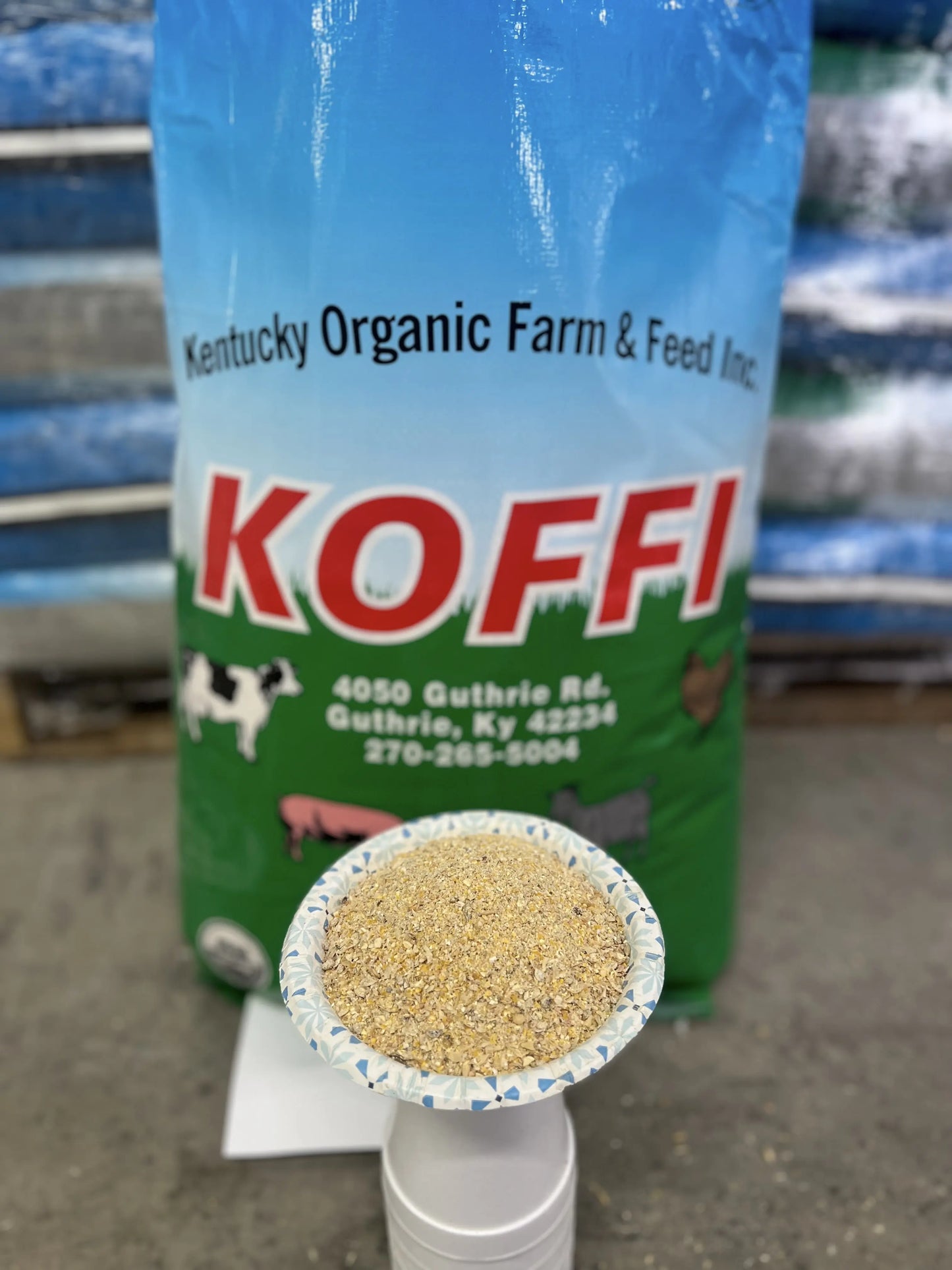Organic Soy PR Free Dairy (15%) (50lb Bag) (Code 245)