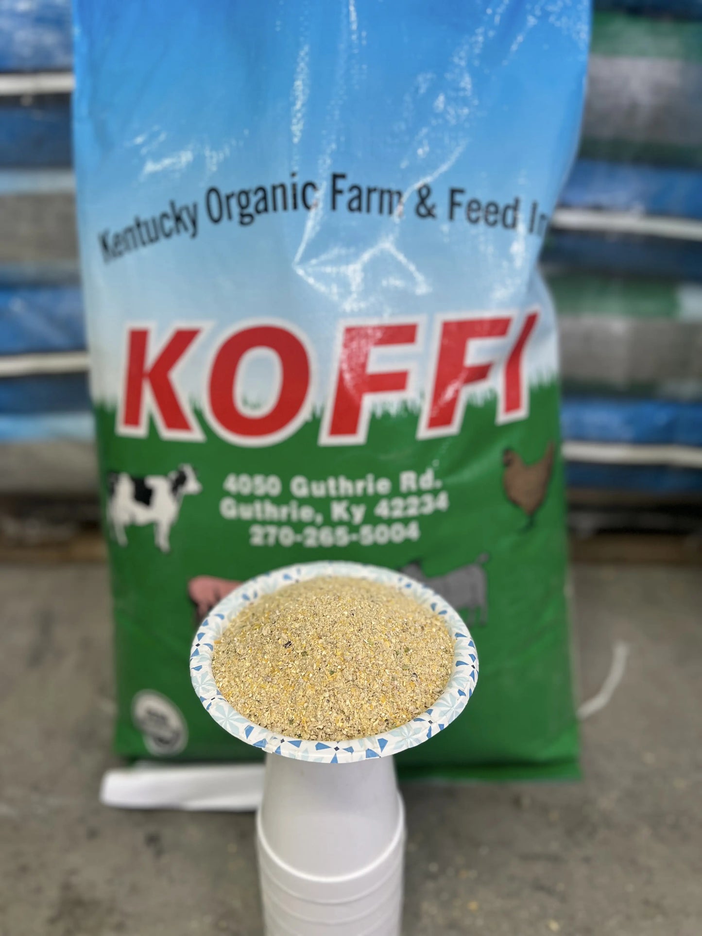 Organic Duck Starter (22%) (2,000lb Tote) (Code 227)