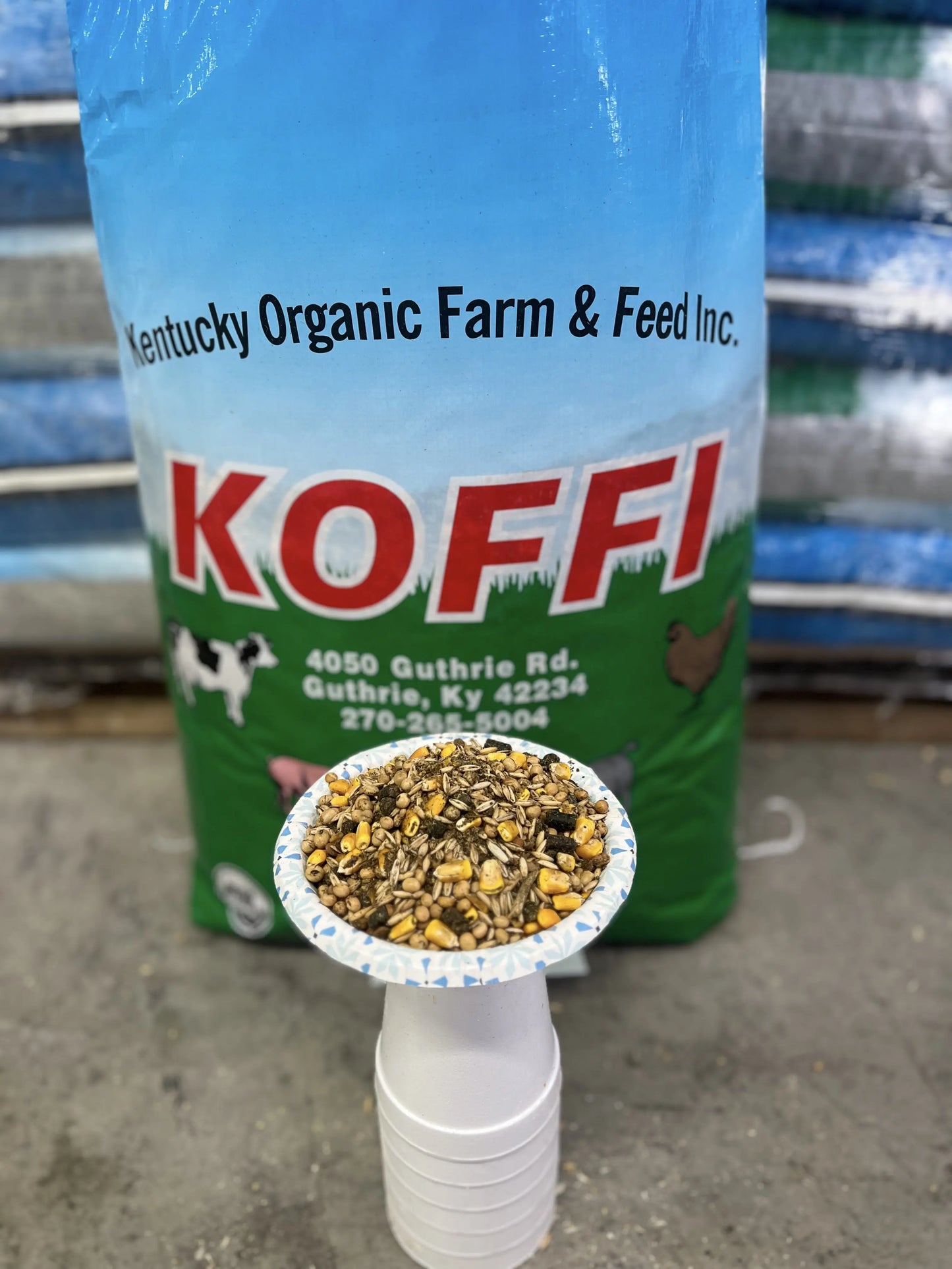 Organic Calf Starter (18%) (50lb Bag) (Code 215)
