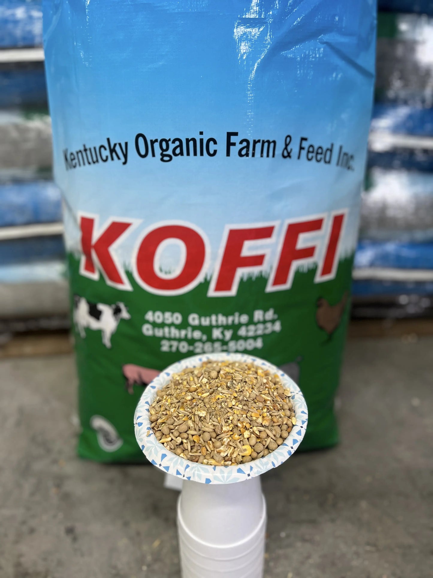 Organic Goat Grain Mix (16%) (50lb Bag) (Code 228)