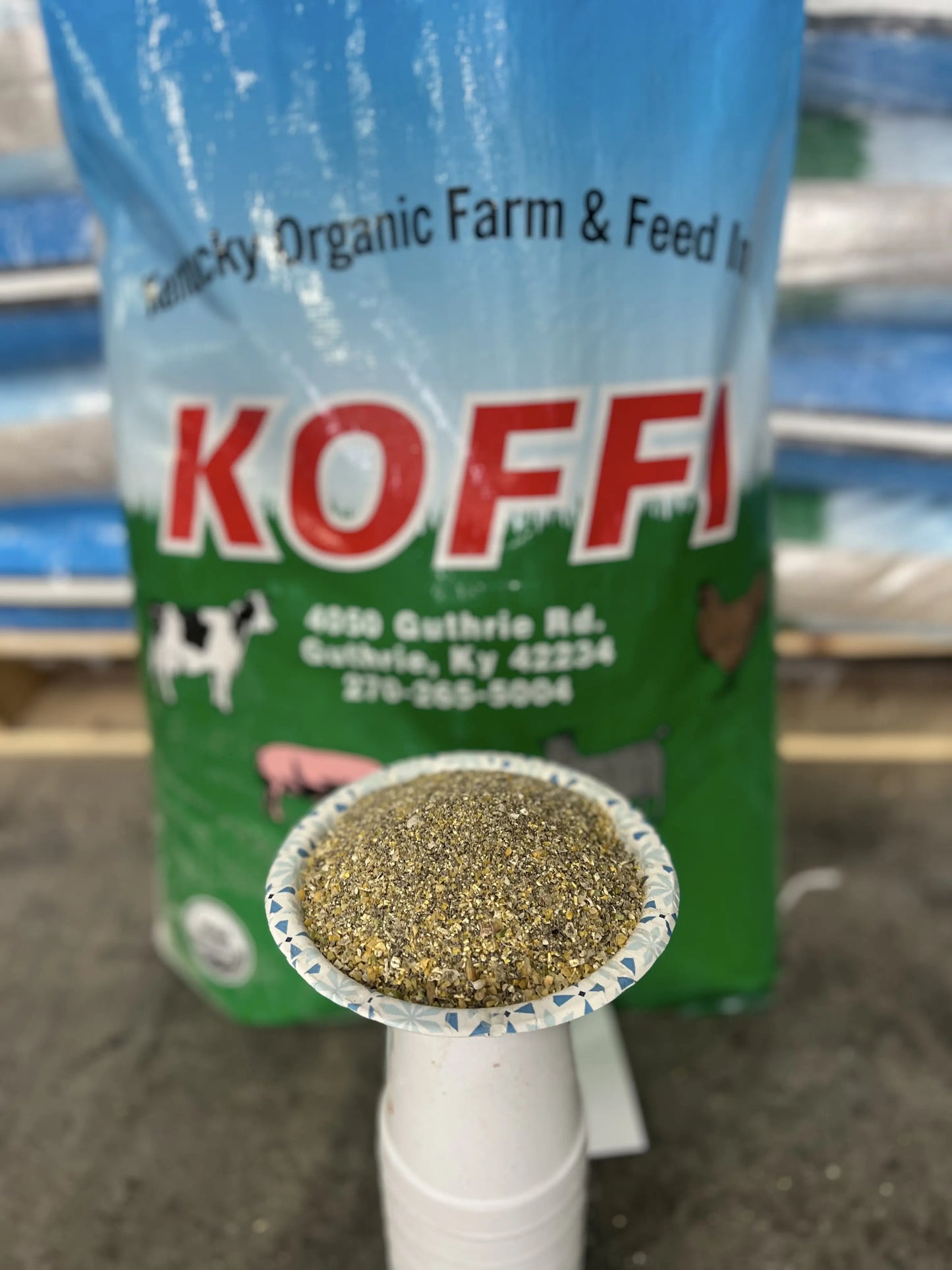 Organic Soy PR Free Swine Grower (15%) (50lb Bag) (Code 250)