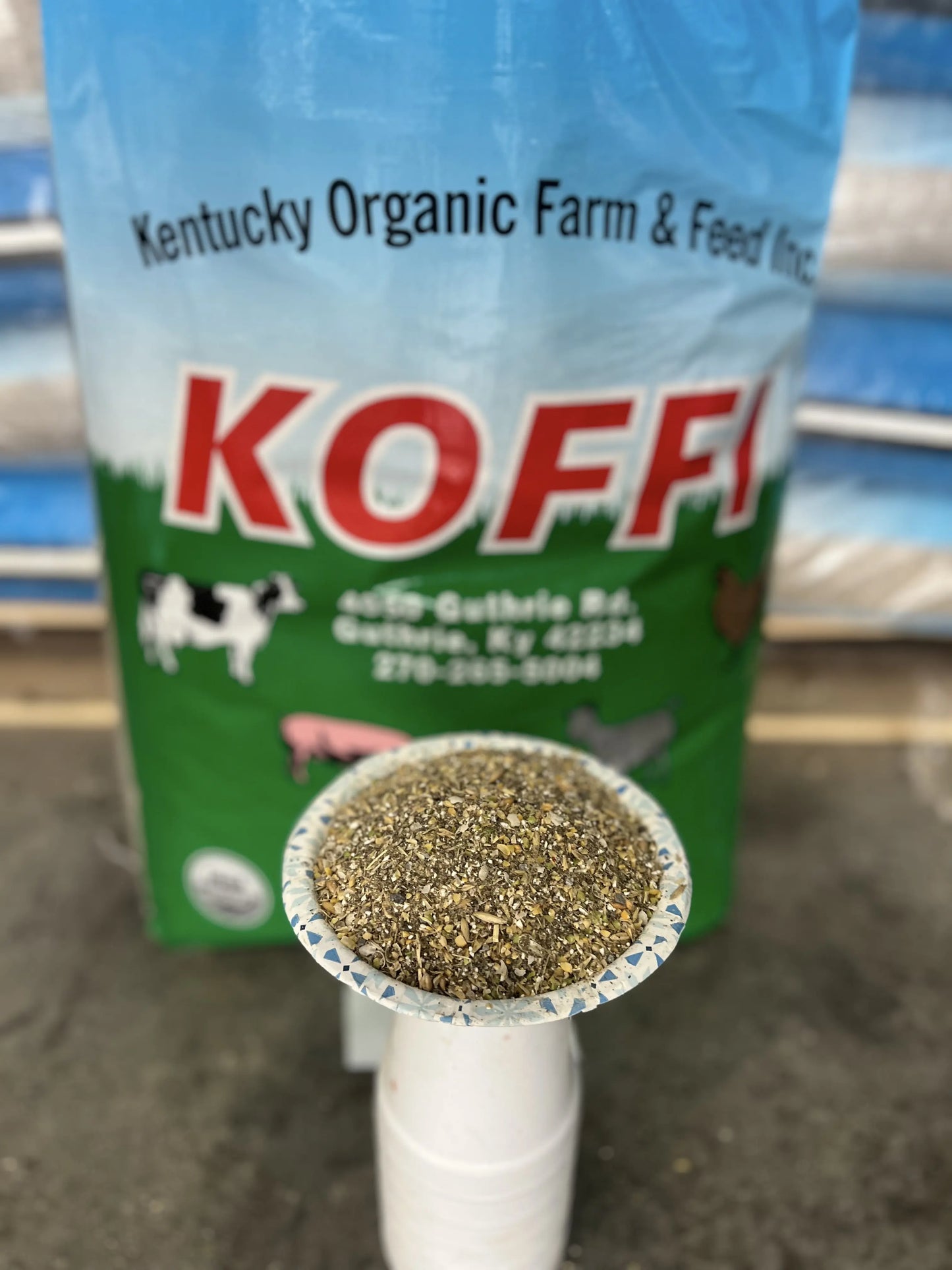 Organic Soy PR Free Corn Free Chicken Layer (16%) (50lb Bag) (Code 243)