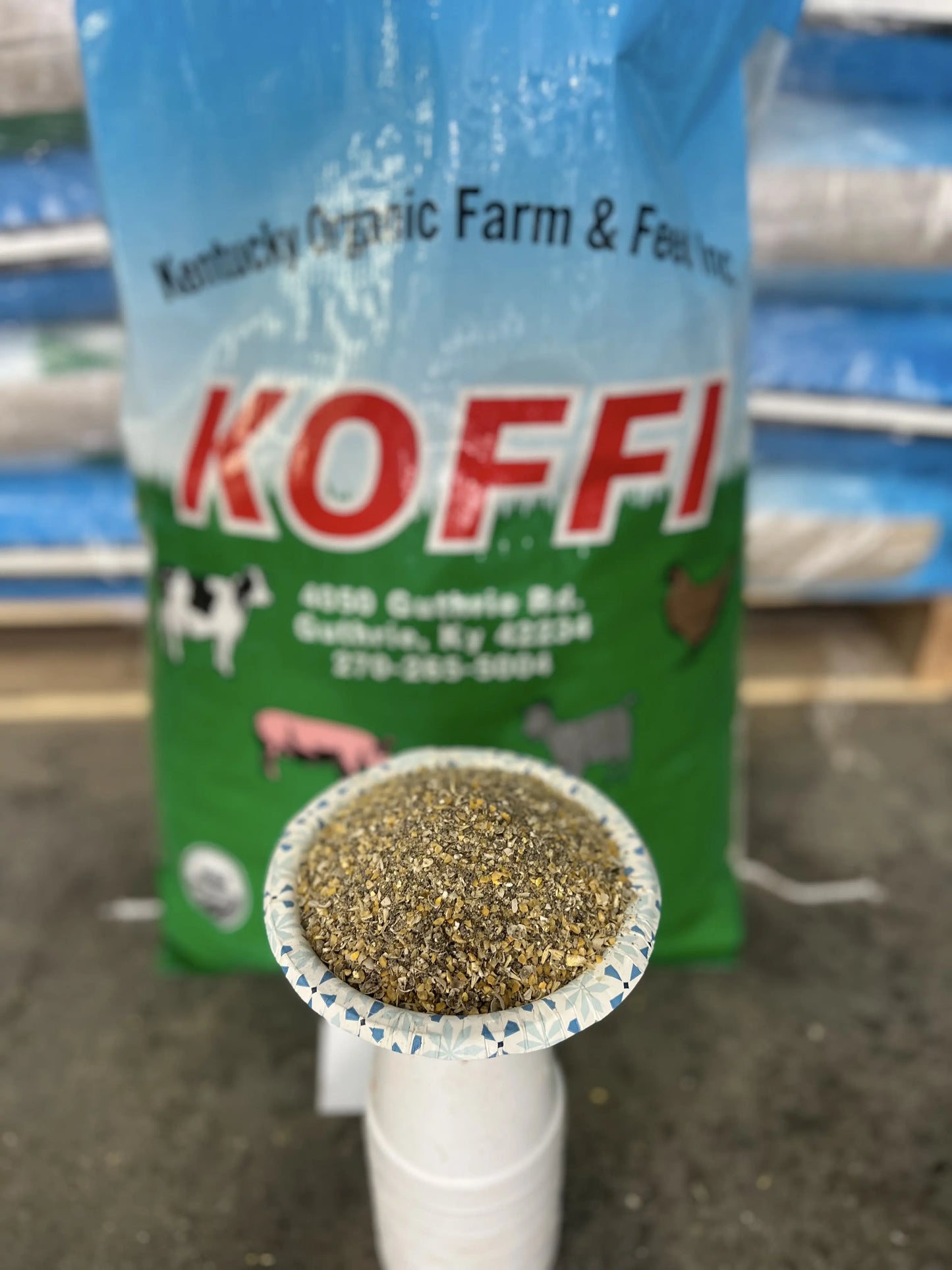 Organic Soy PR Free Broiler Grower (20%) (50lb Bag) (Code 240)