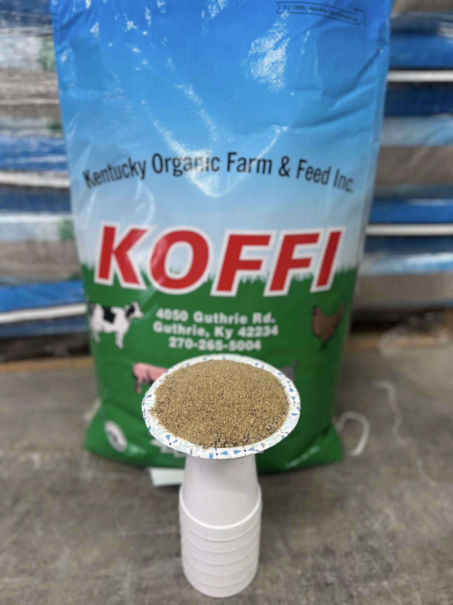 Organic Flaxseed Meal (2,000lb Tote) (Code 5)