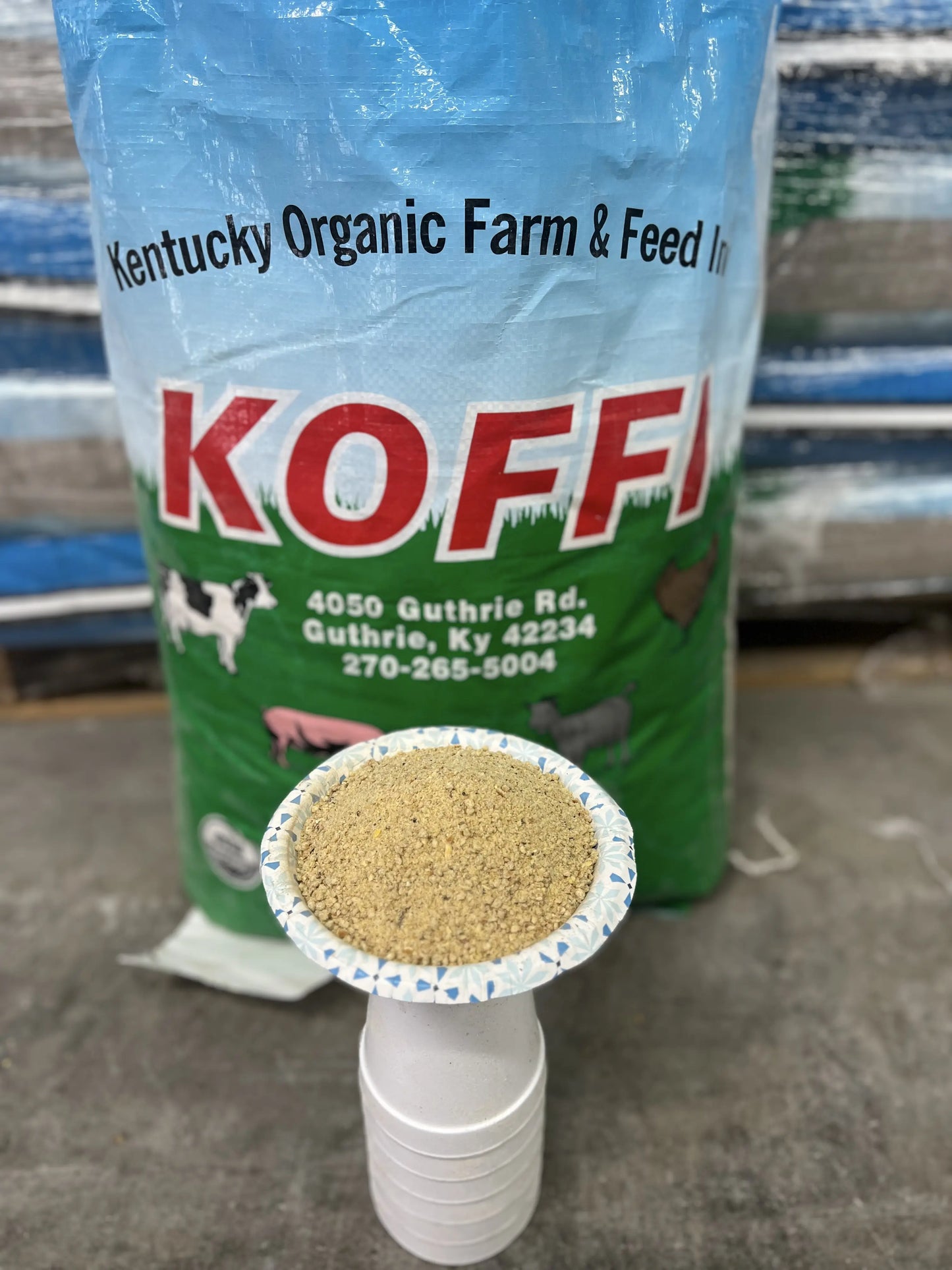 Organic Soybean Meal (2,000lb Tote) (Code 8)