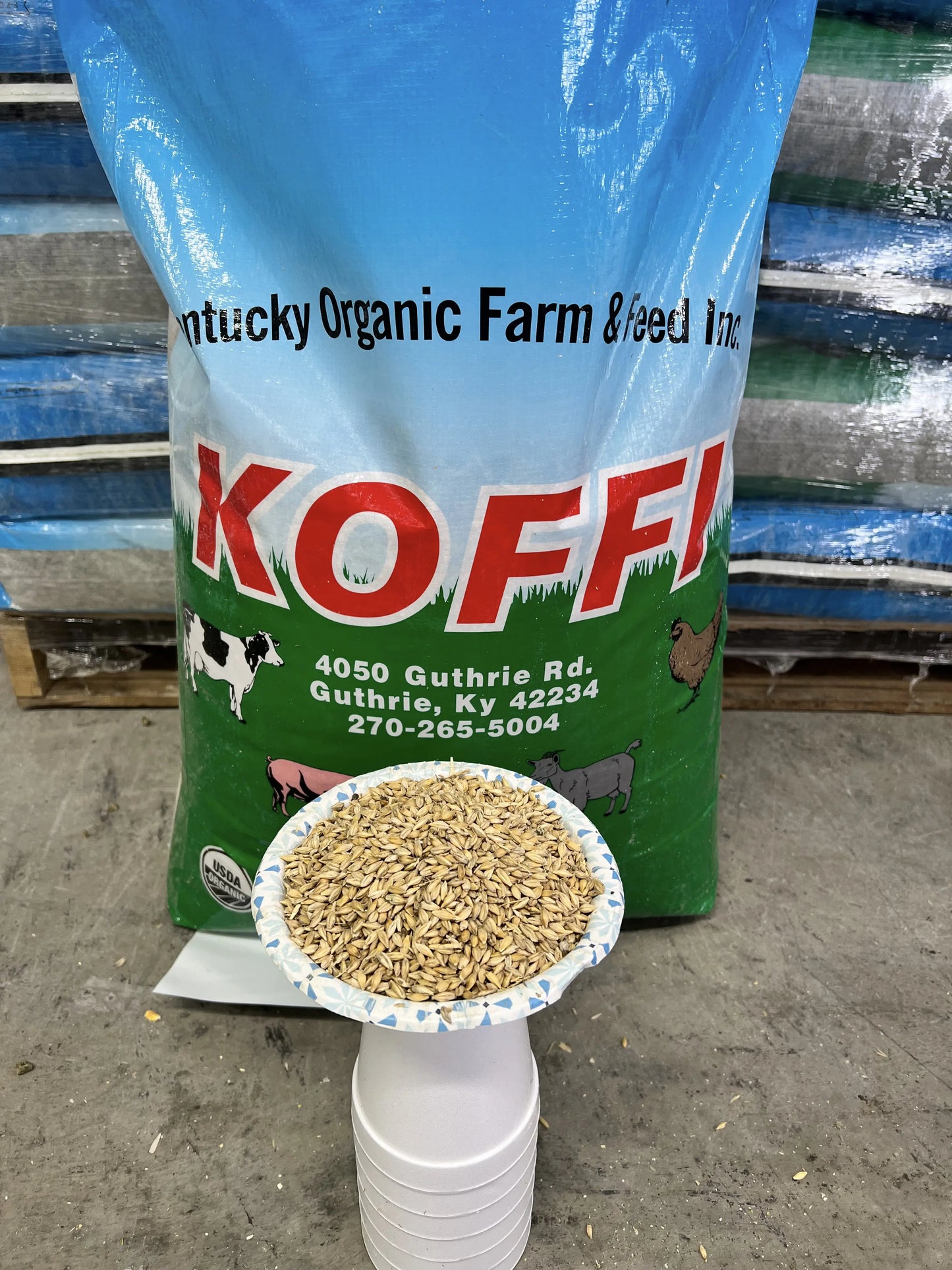Organic Barley (50lb Bag) (Code 2)