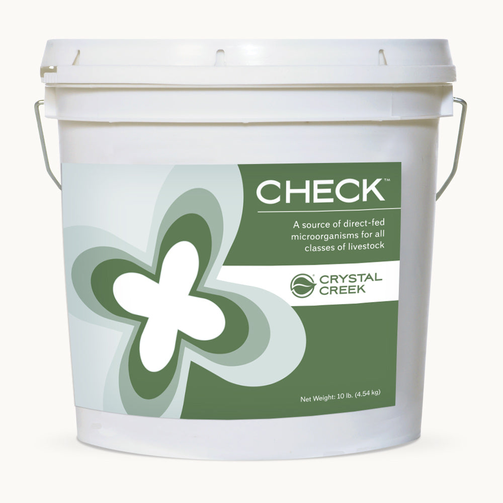 Crystal Creek® Check™ Powder Bulk (10lb Bag)