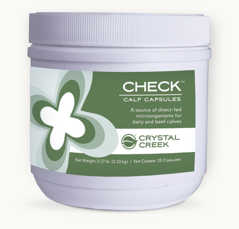 Crystal Creek® Check™ Calf (25 Capsules)