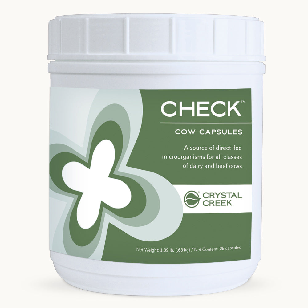 Crystal Creek® Check™ Cow (25 Capsules)