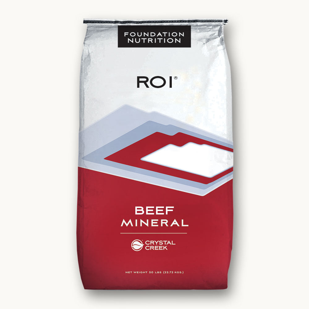 Crystal Creek® ROI® Beef Mineral (50lb Bag)
