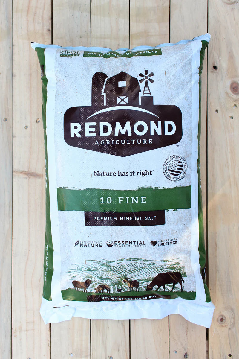 Redmond Salt (10 Fine) (50lb Bag)