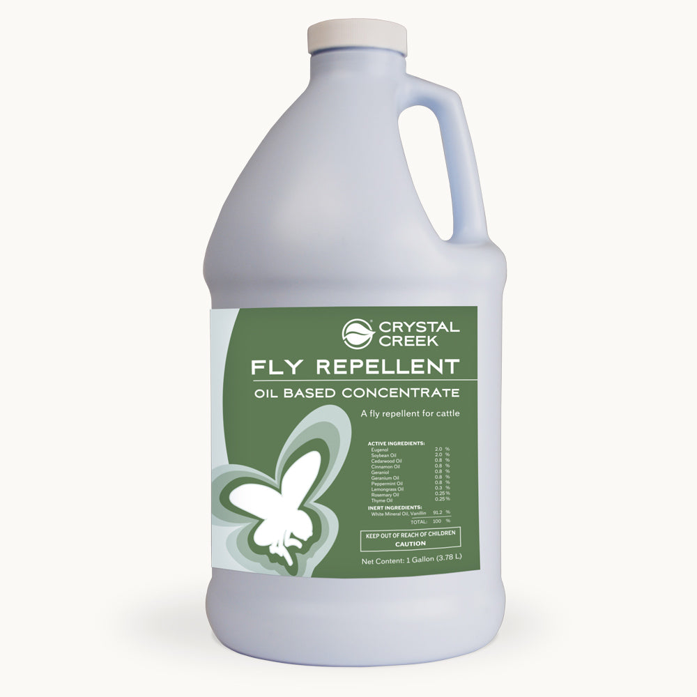 Crystal Creek® Fly Repellent Oil Base (1 Gallon)